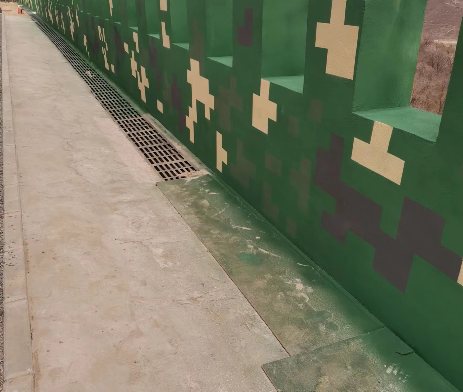 福州围墙迷彩喷涂,数迷彩漆